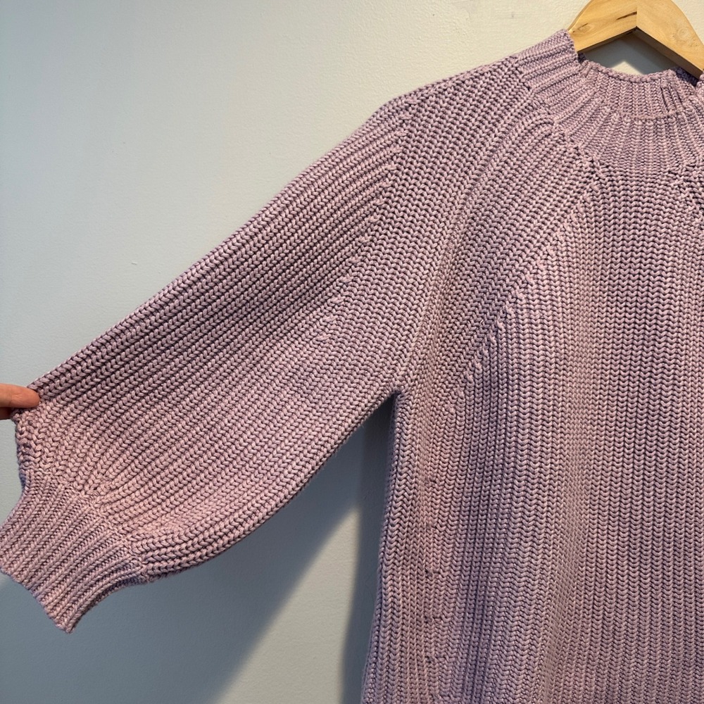 Apiece Apart Eco Nueva Merel Ribbed Knit Sweater Women S Organic Cotton Cashmere - Picture 5 of 10